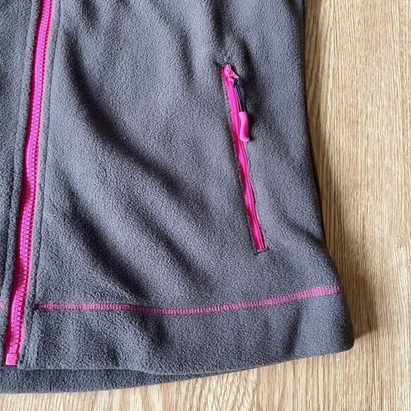 Rocky Pink Camo Patch Fleece Vest Brown Large - Picture 6 of 9